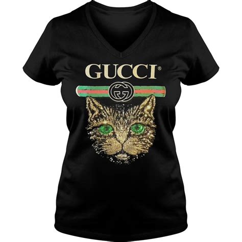 gucci sequin cat shirt|cat wearing Gucci.